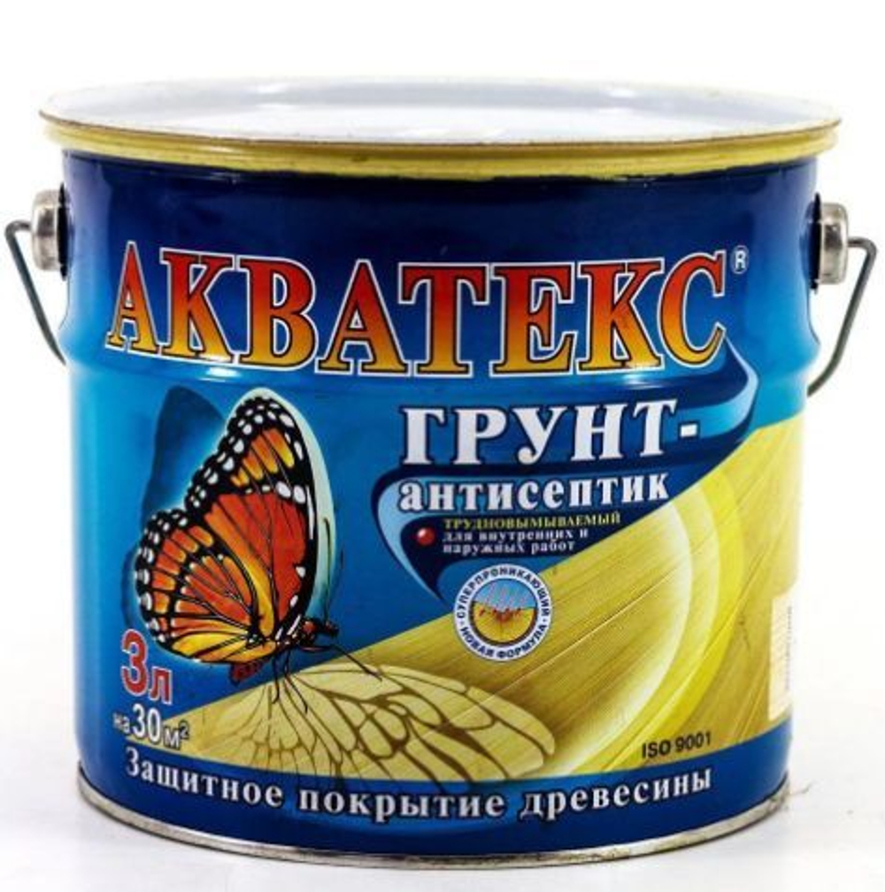 АКВАТЕКС Грунт-антисептик 0,8 л бесцветный Base