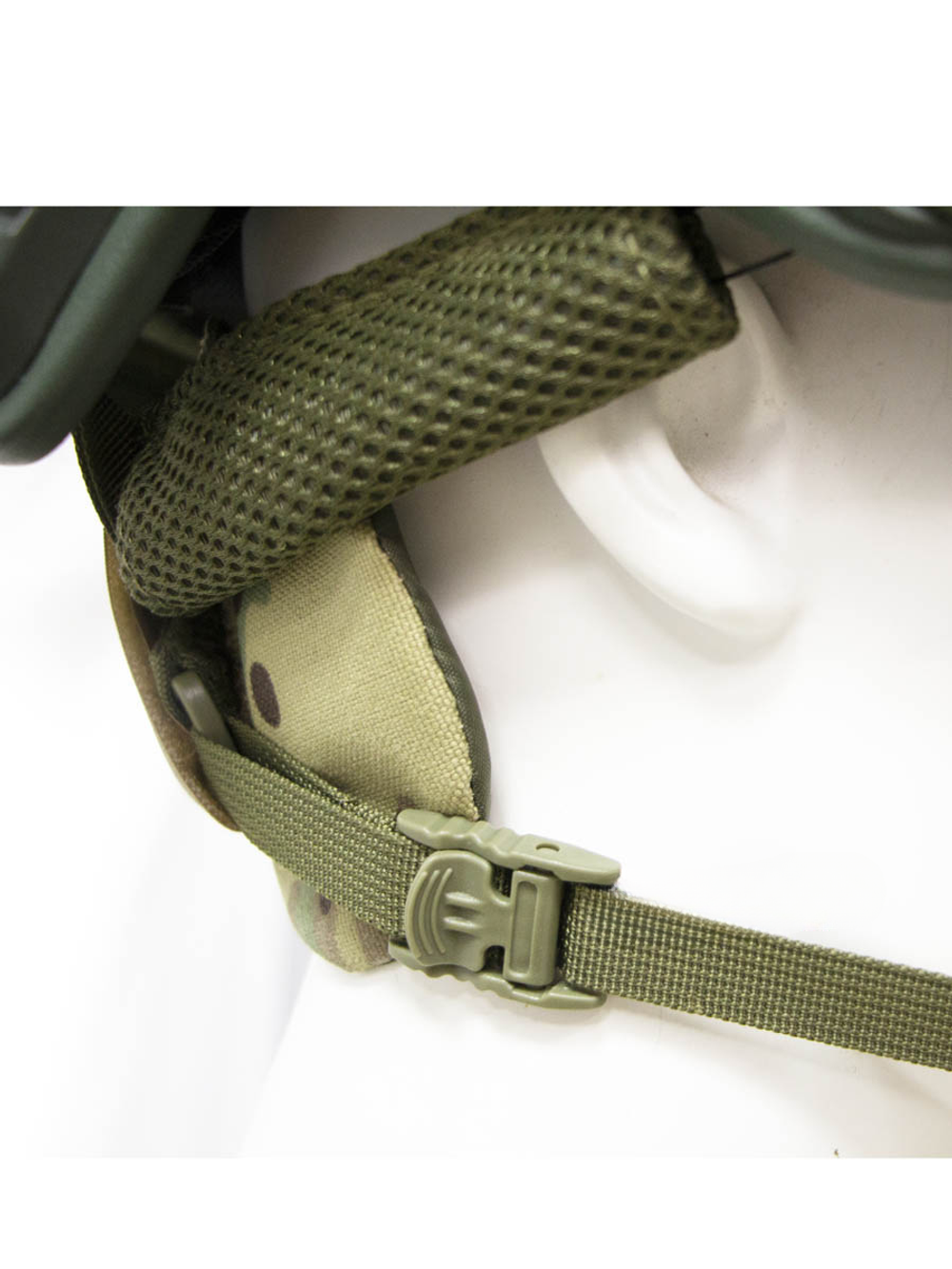 Защита затылка с баллистическим пакетом, MIMICRYA, Cordura 1000D, Арамид 16 слоев, Бр1, MULTICAM