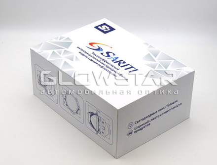 Билед модули Sariti S1 3.0 дюйма, 2 чипа, 5500K, 12V, 53W/62W, крепление 3R (комплект, 2шт)