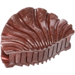 Заколка - краб для волос «AKS - MANTANA», микс 6 цветов, ракушка, 8*5см