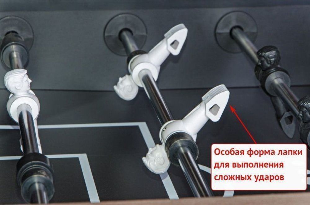 Настольный футбол NineStar (кикер) "Tournament" (кубинский махагон)