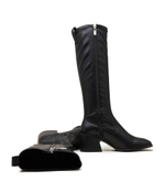 Сапоги казаки на каблуке Angey HUGO - черный(50504647)