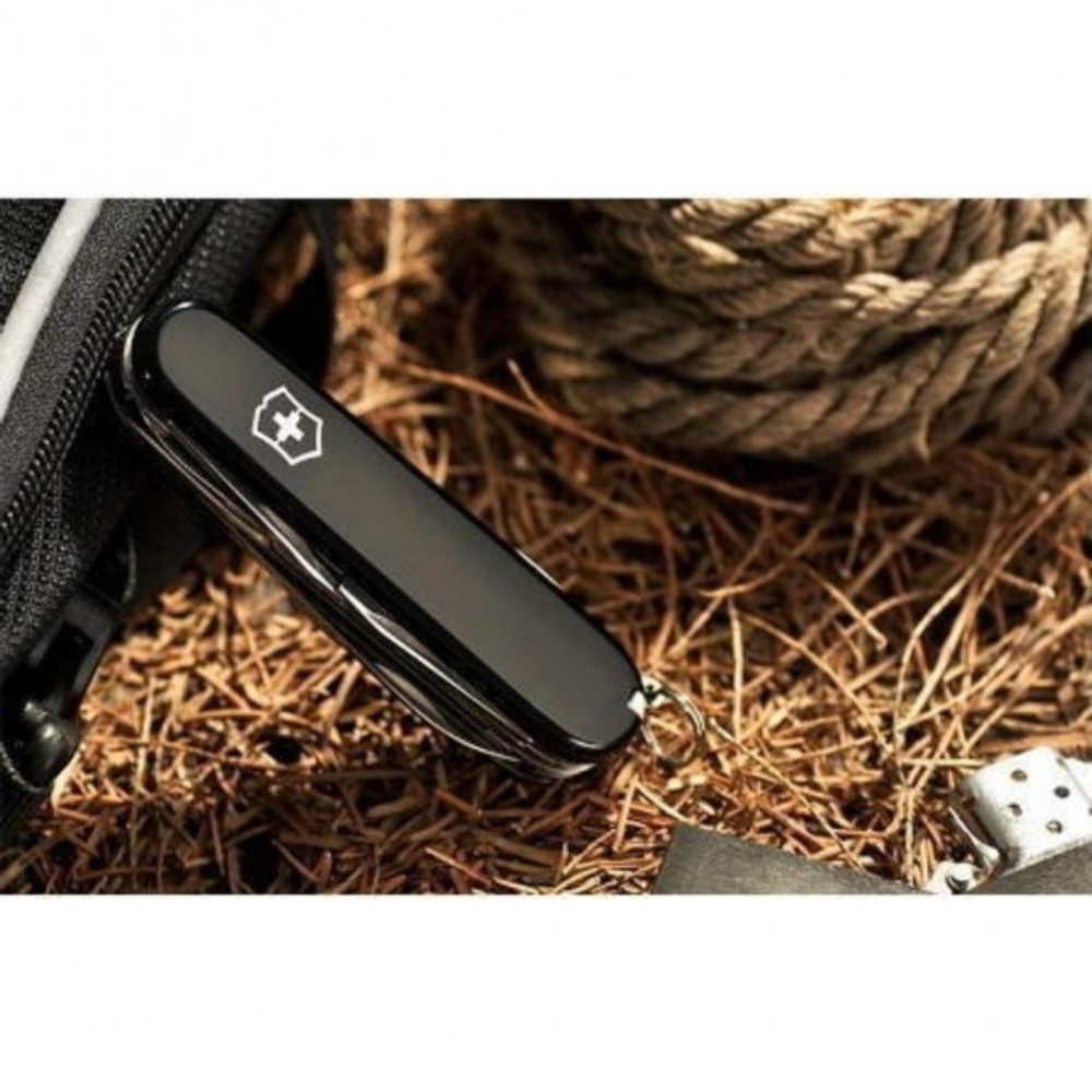 Нож Victorinox Huntsman, 91 мм, 15 функций, черный