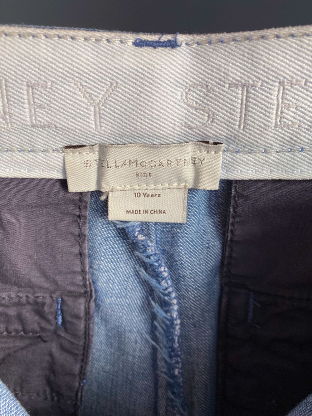 Джинсы Stella Mccartney, с утяжкой, 140