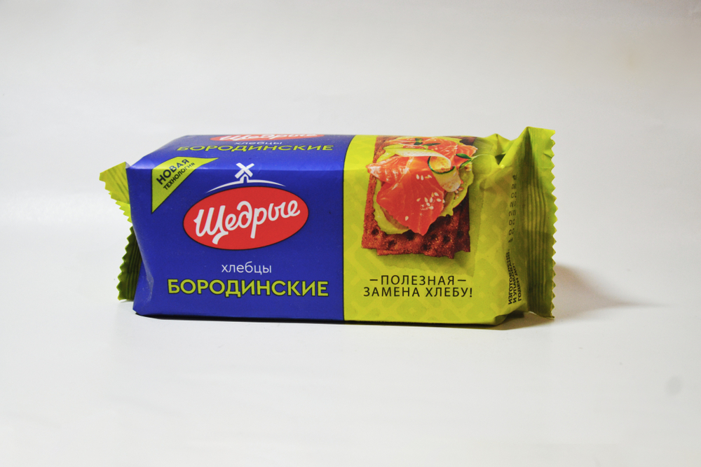 Хлебцы ржано-пшеничные Щедрые Бородинские 100 г