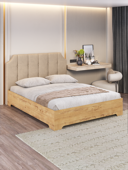 дуб бунратти / велюр Romance Beige