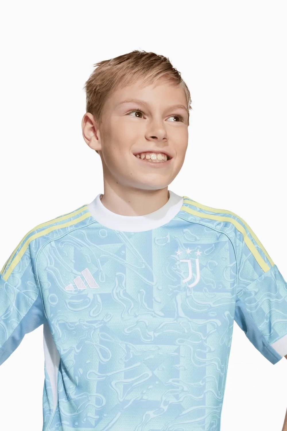 Футболка adidas Juventus FC 25/26 Away Junior - голубой