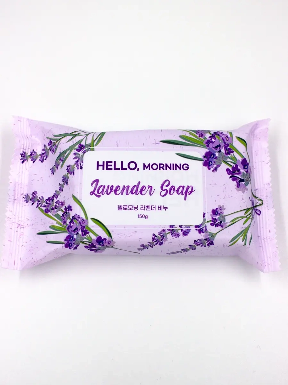 GRACE DAY - МЫЛО ПАРФЮМИРОВАННОЕ С АРОМАТОМ ЛАВАНДЫ HELLO MORNING LAVENDER SOAP, 150 ГР