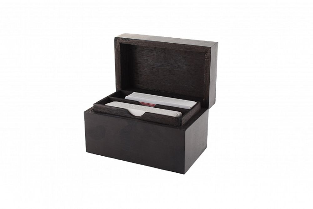 Комплект карт в деревянной коробке