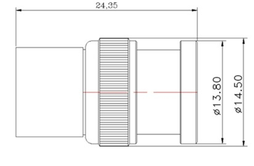 LT-MT2-6-BNC, Коаксиальная согласованная нагрузка, 6 ГГц, BNC Male