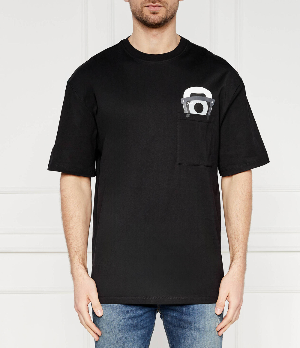 Футболка KARL LAGERFELD X DARCEL DISAPPOINTS Karl Lagerfeld - черный(755099 542270)