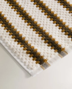 ZARA HOME ЖАККАРДОВОЕ ПОЛОТЕНЦЕ, ЗЕЛЕНЫЙ