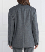 Хлопковый пиджак Calvin Klein - графитовый(K20K205961)