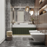 Кварцвиниловая плитка CronaFloor STONE Торнадо Дымчатый