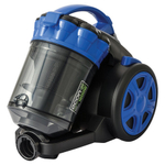 Пылесос ECON ECO-1657VC, с контейнером "циклон", 1600 Вт, мощность всасывания 340 Вт, черный/синий