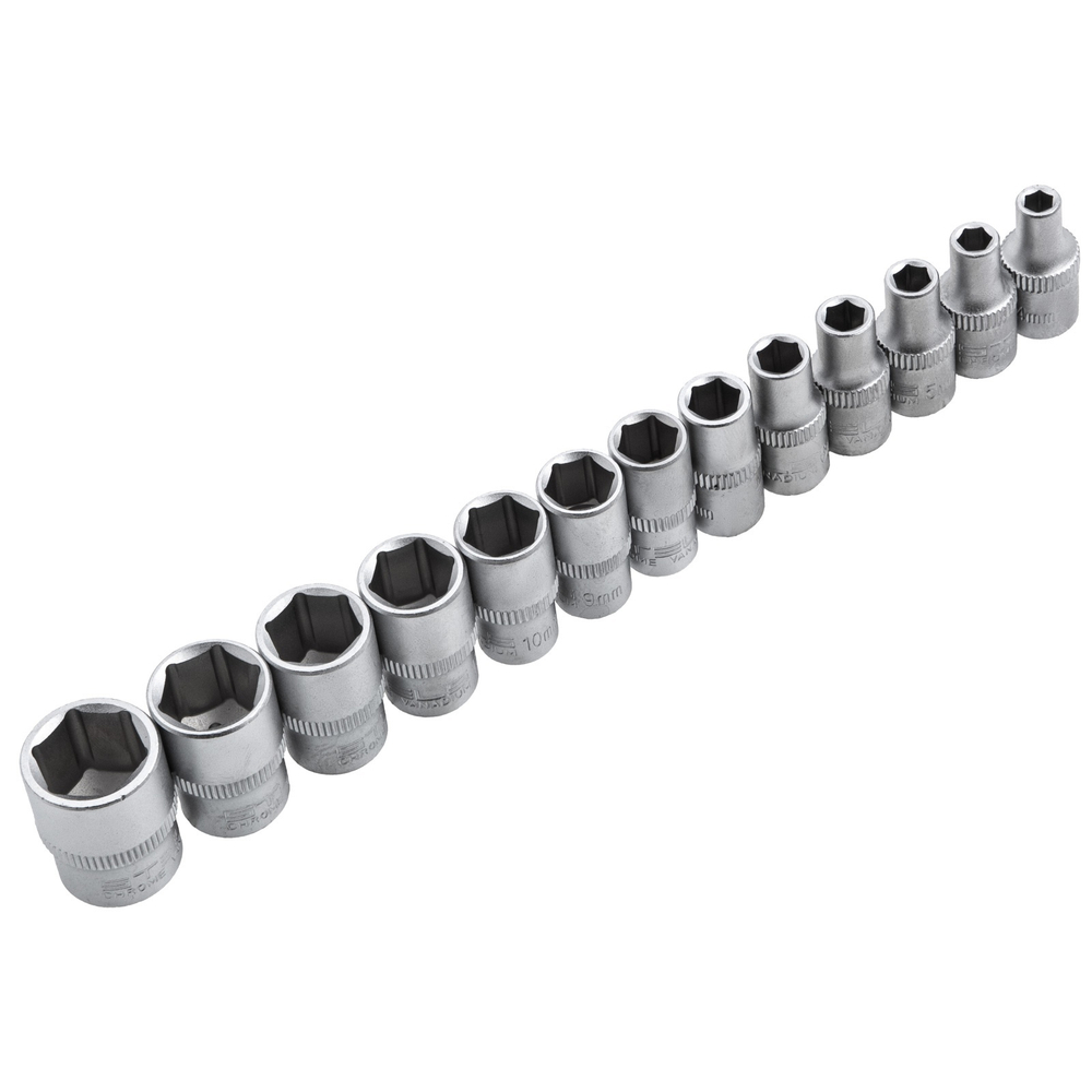 14106 Набор инструментов, 1/2", 1/4", CrV, 94 предм.// Stels