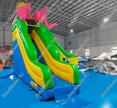 Водная горка «Король Осьминогов», 6×6×5,5 м