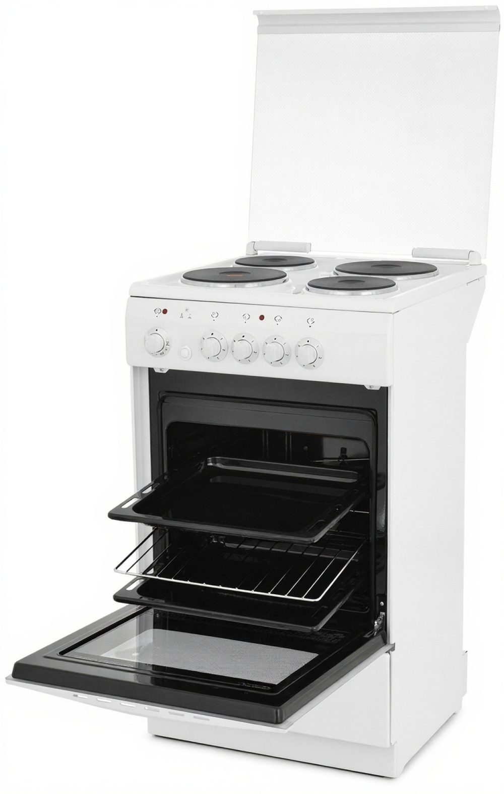 Электрическая плита DE LUXE 5004.13э кр белая