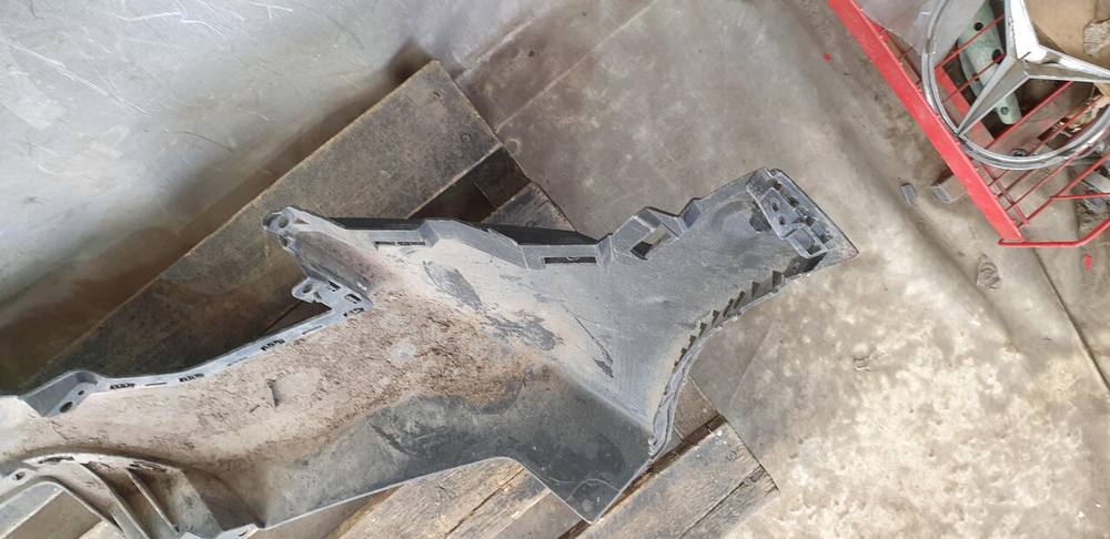 Юбка заднего бампера Hyundai Creta 1 (GS) 16-21 Б/У Оригинал 86612M0000