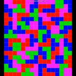 Комплект игры для Арены Pixel battle "Тетрис"