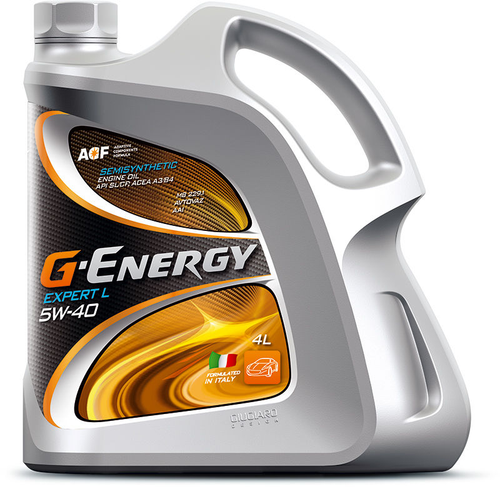 Моторное масло G-Energy Expert L 5W-40, полусинтетическое, 4 л