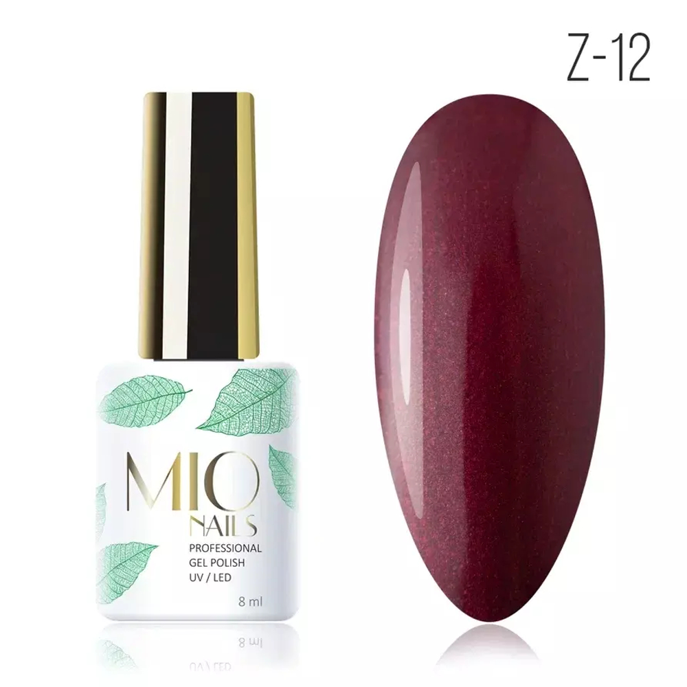 Гель-лак MIO NAILS Z-12. Ягодный пунш, 8мл