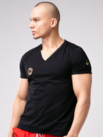 Мужская футболка в стиле милитари (Размер: M) (Цвет: черный)