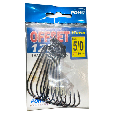 Крючки рыболовные ОFFSET 1205 №5/0