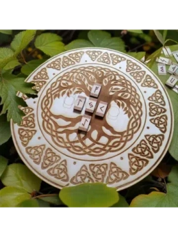 Набор рун «Древо» — 25 шт из берёзы