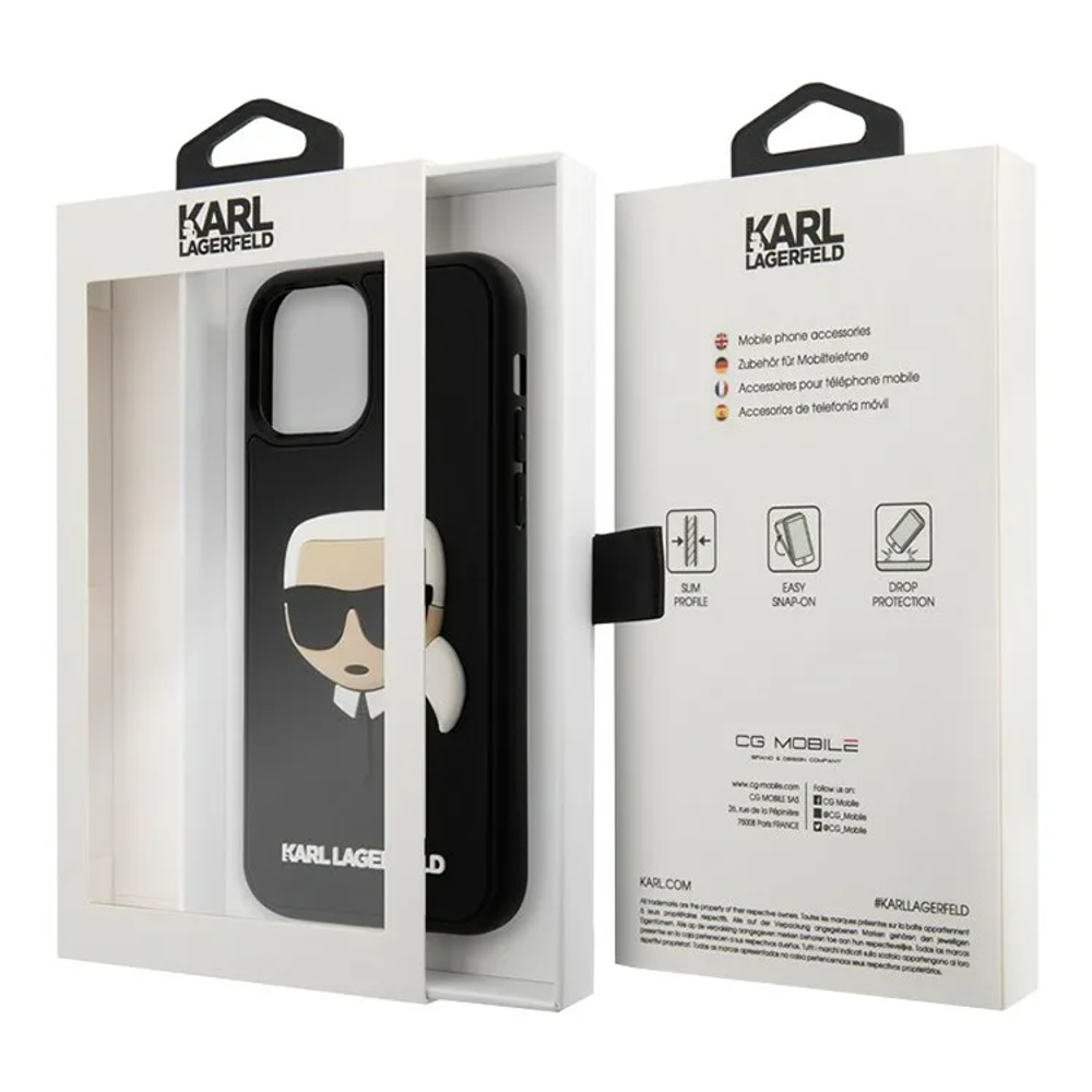 Чехол Lagerfeld Karl для iPhone 15pro