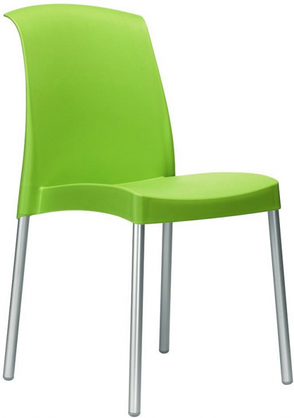 Стул пластиковый Scab Design Jenny, зеленый