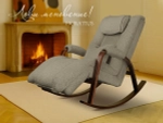 Массажное кресло качалка FUJIMO Time2Chill TEDDY Дымчатый