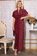 Платье Исландия (бордовое) П14814-30М LT Collection