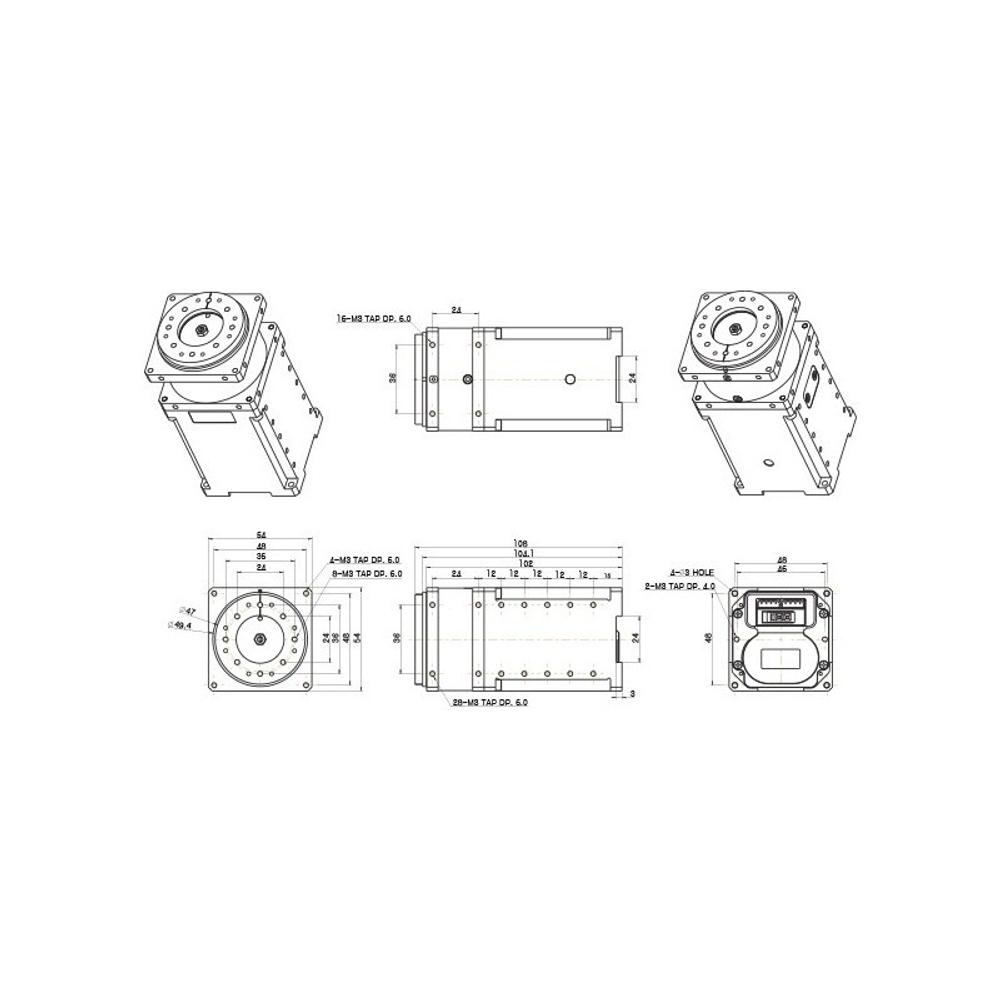 DYNAMIXEL PRO M54-40-S250-R