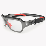 Спортивные очки с диоптриями детские Siols / Kids Fusion Hybrid / Crystal Dark Matt - Red / Small 7-10 лет