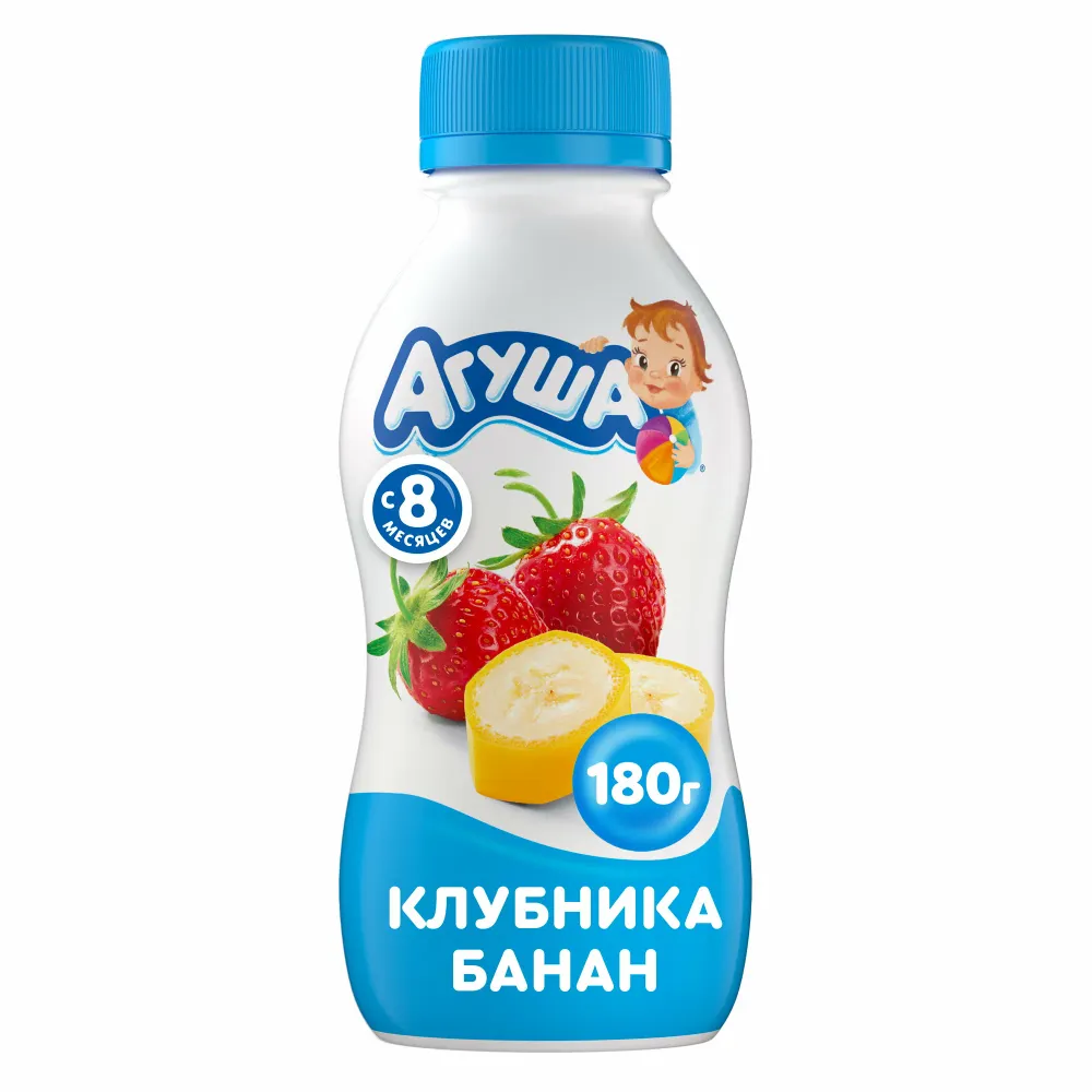 Йогурт питьевой "Агуша" 180г