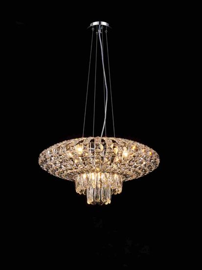 M70-ф600*H290(1200) CHROME (1) Люстра NW #