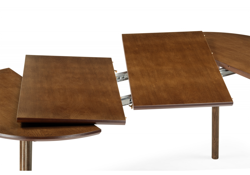 Стол деревянный Woodville Турин 80 (160) х 80 миланский орех