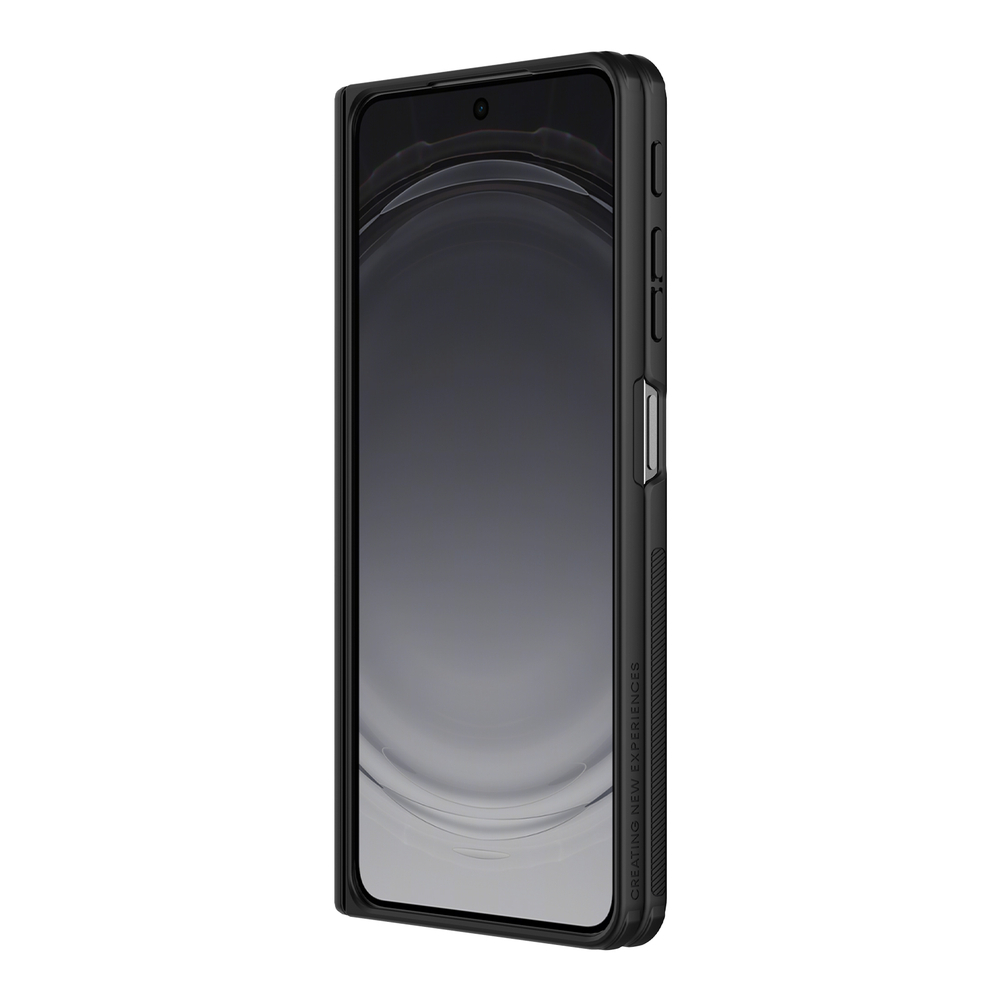 Чехол с защитной откидной крышкой для камеры на OPPO Find N6, серия Super Frosted Shield Prop Magnetic Case (версия с прозрачной крышкой объектива) от Nillkin