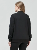 Бомбер с люрексом больших размеров