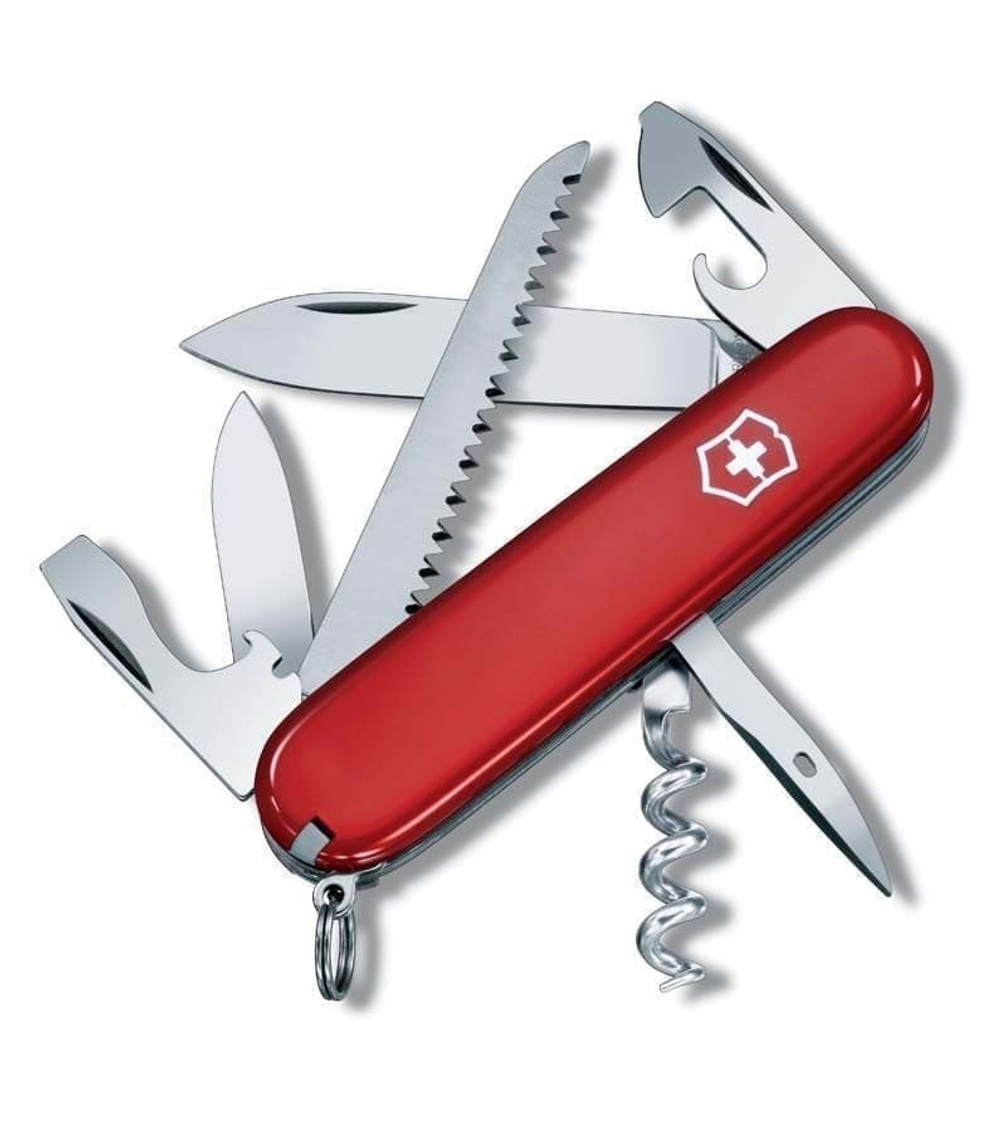 Нож перочинный VICTORINOX Camper, 91 мм, 13 функций, красный (1.3613)