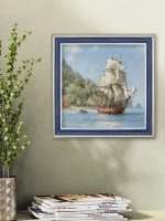 Картина на стену интерьерная на холсте 36*36 см