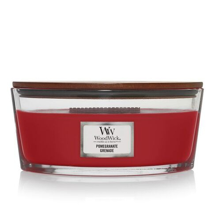 Свеча ароматическая WoodWick Pomegranate элипс 453 г.