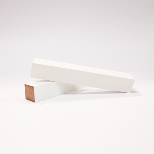 Соединительный столбик  МДФ универсальный Белый 122х18х18 мм