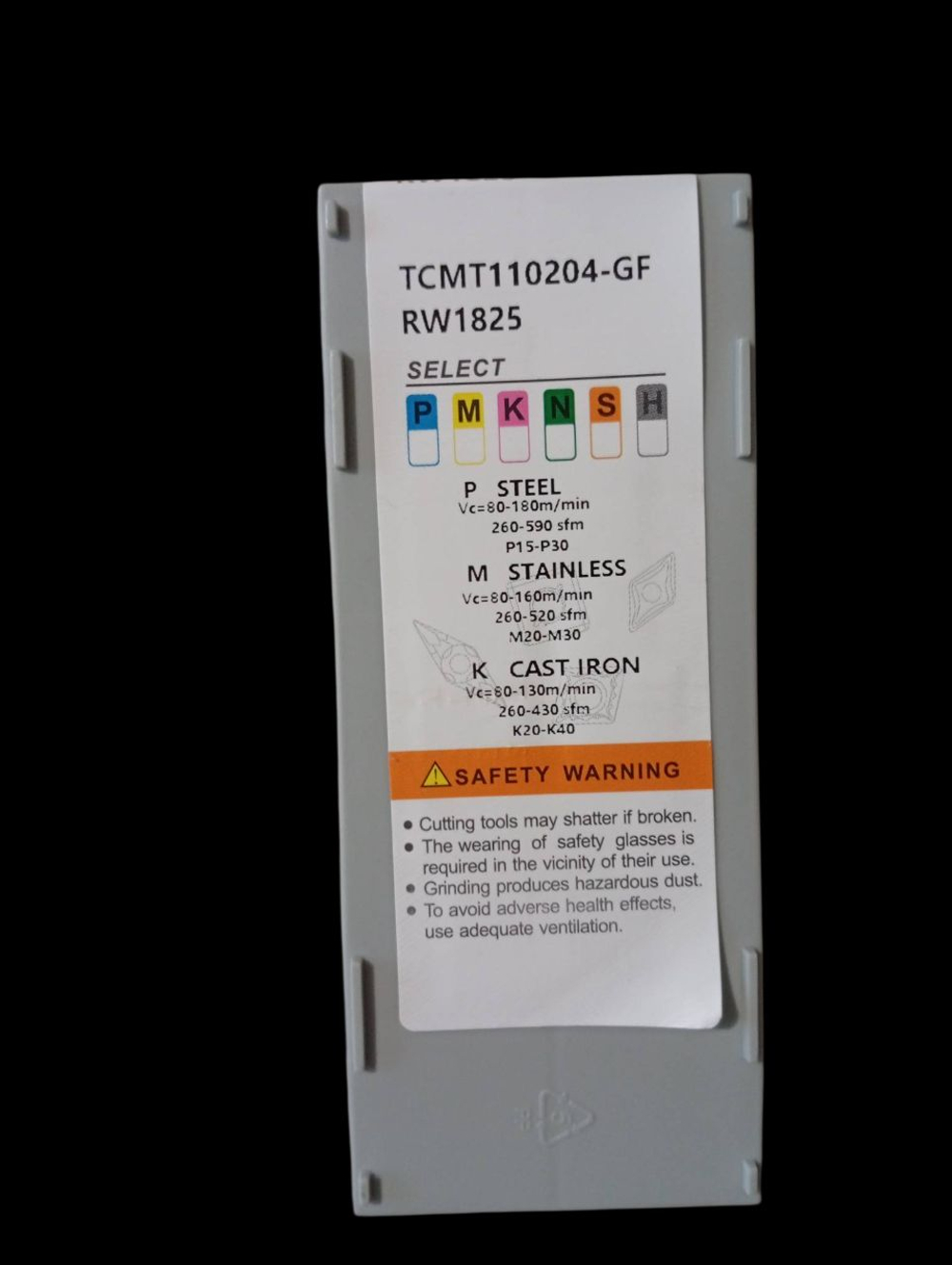 Пластина токарная TCMT110208 -GF