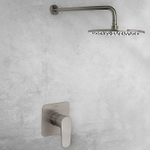 Встраиваемый смеситель для душа на 1 выход ALEXIA 361801SNC никель