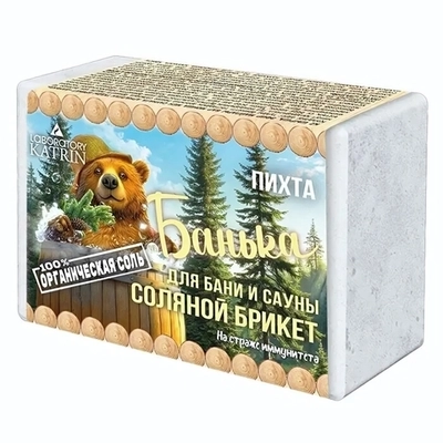 БАНЬКА брикет д/бани солян. «Банька» Пихта 500 г.