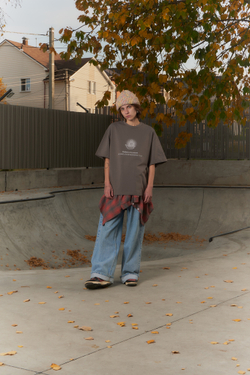 Футболка Called a Garment Pop-Up "Warm Grey"