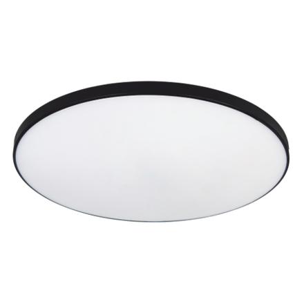 Светильник потолочный светодиодный ЭРА Классик с ДУ SPB-6 Slim Base BK 80W-3K-6,5K-R 3000-6500K