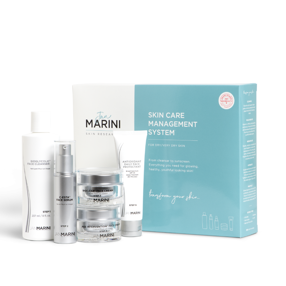 JAN MARINI Skin Care Management System (Dry-Very Dry) SPF33 Система ухода для сухой и очень сухой кожи с SPF33